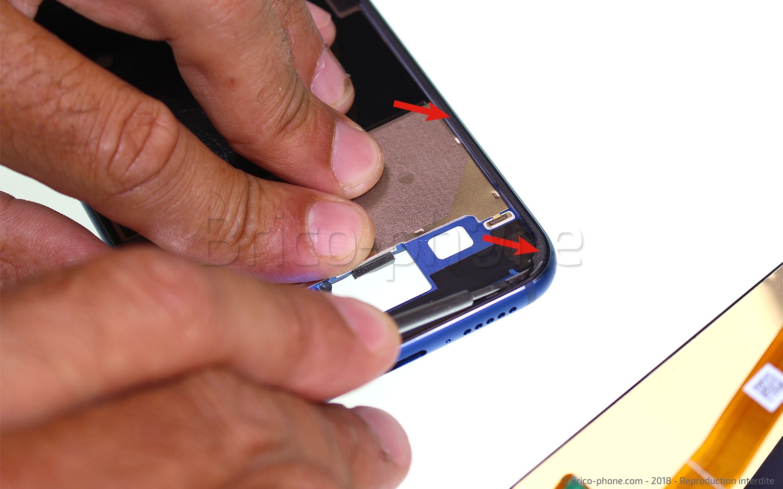 Changement d'écran (vitre+LCD) sur Honor 10 photo 1