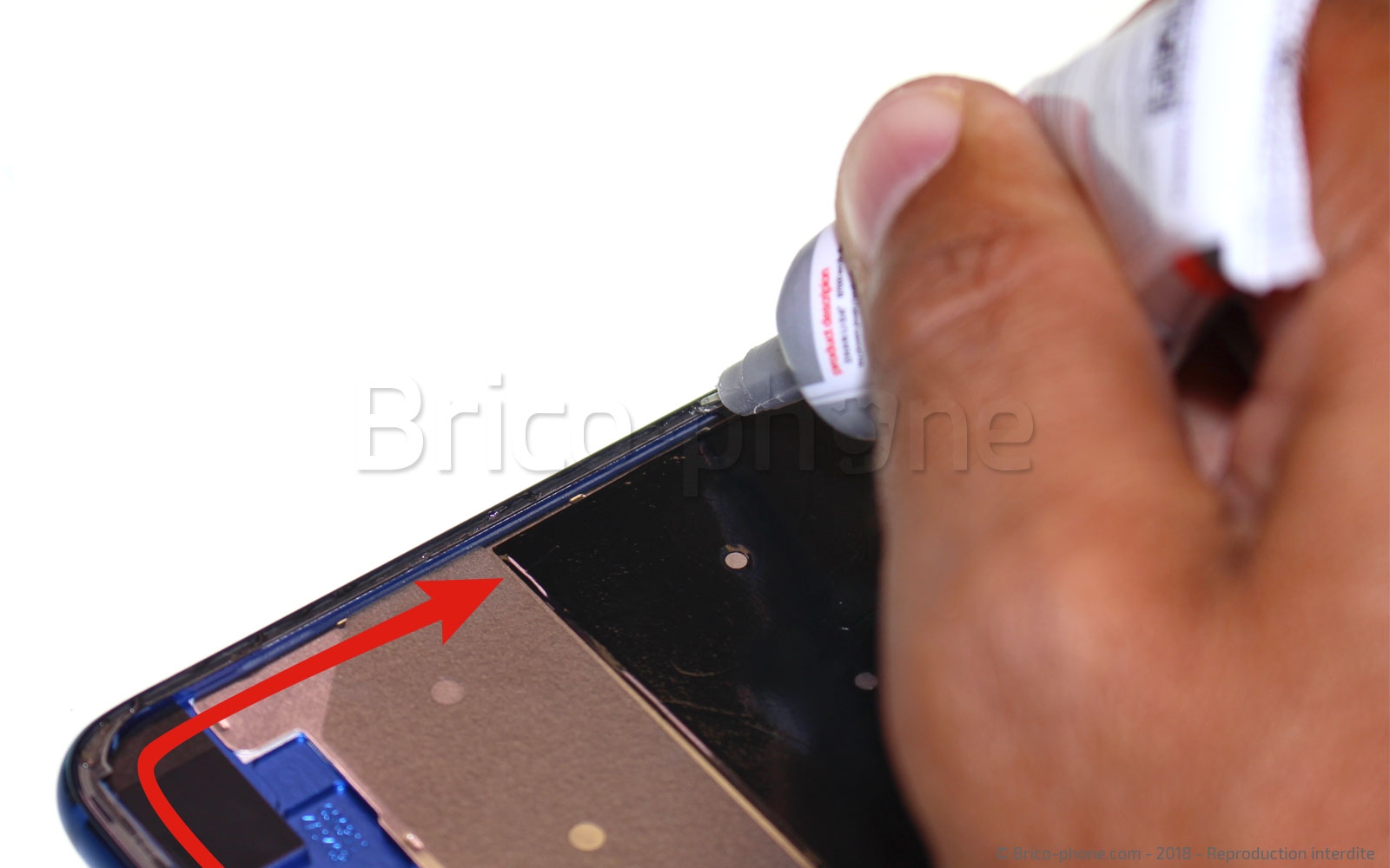 Changement d'écran (vitre+LCD) sur Honor 10 photo 2