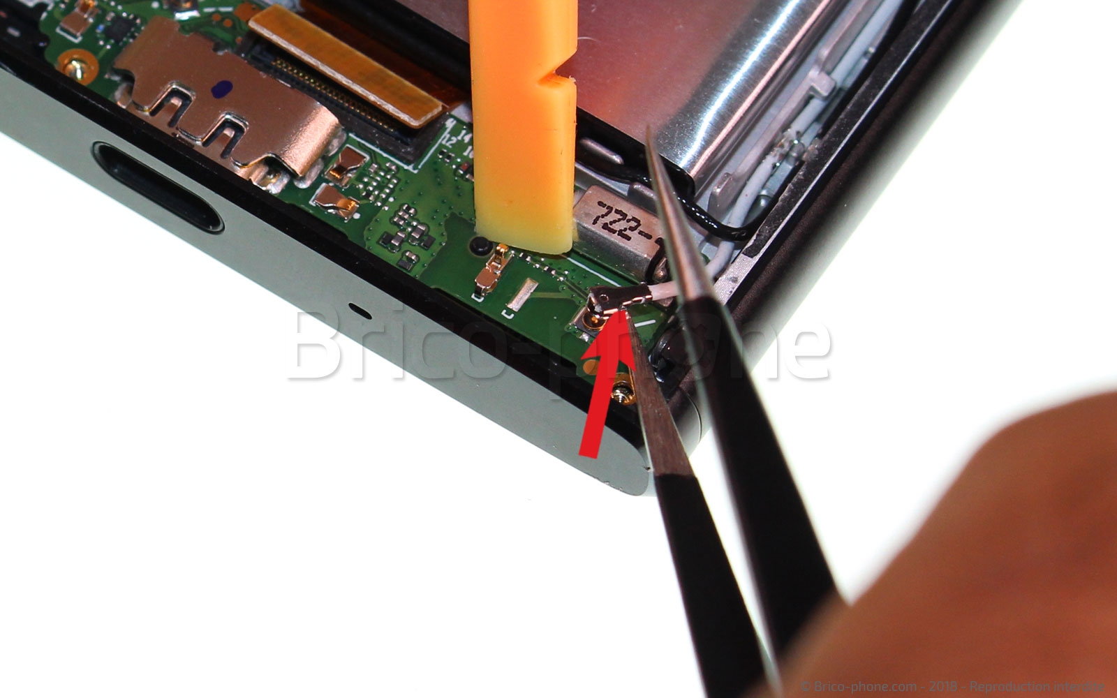 Changement du connecteur de charge sur Xperia XA2 - XA2 Dual photo 2