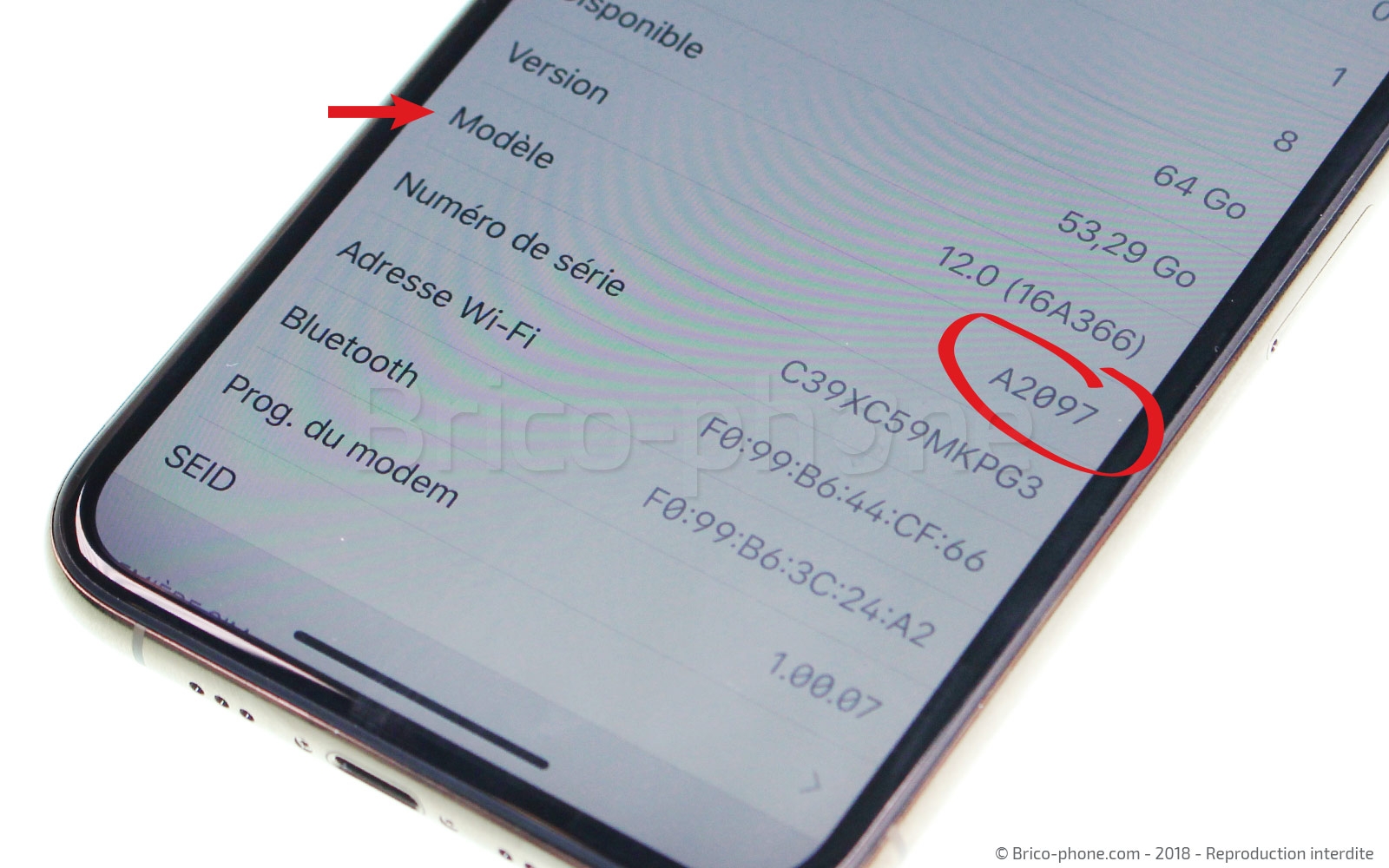 Changement d'écran (vitre+OLED) sans éléments prémontés sur iPhone XS photo 1