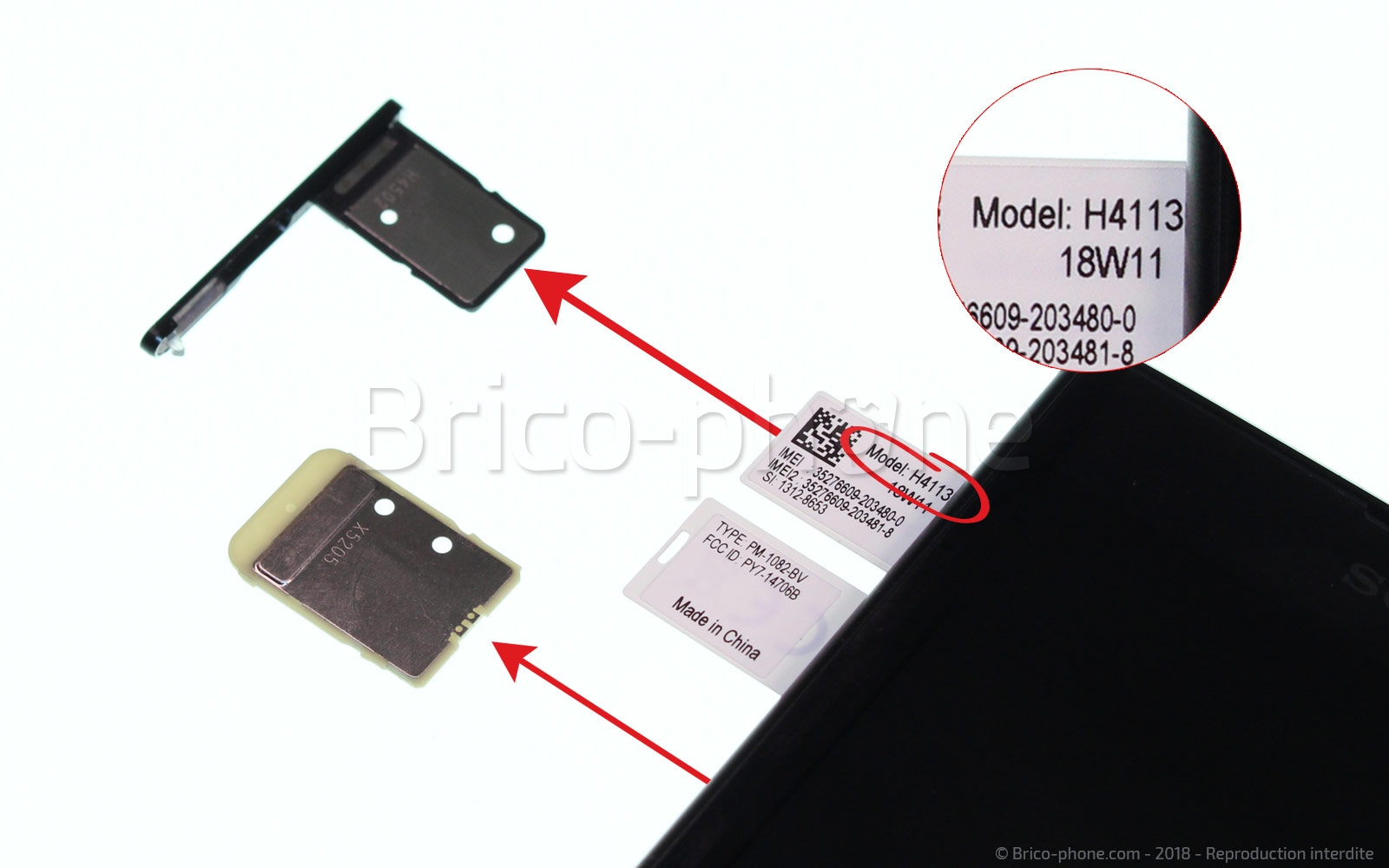 Changement de caméra arrière sur Xperia XA2 - XA2 Dual photo 1