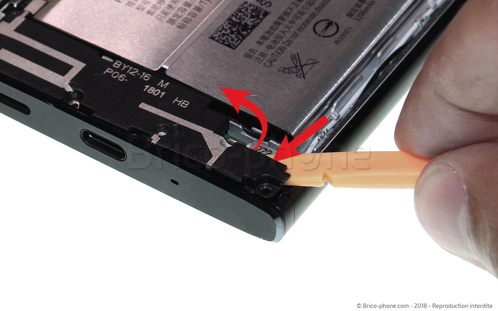 Changement du haut-parleur externe sur Xperia XA2 - XA2 Dual photo 2