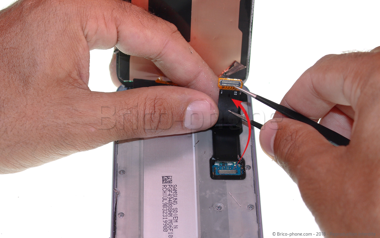 Démontage complet sur Galaxy J6 photo 3