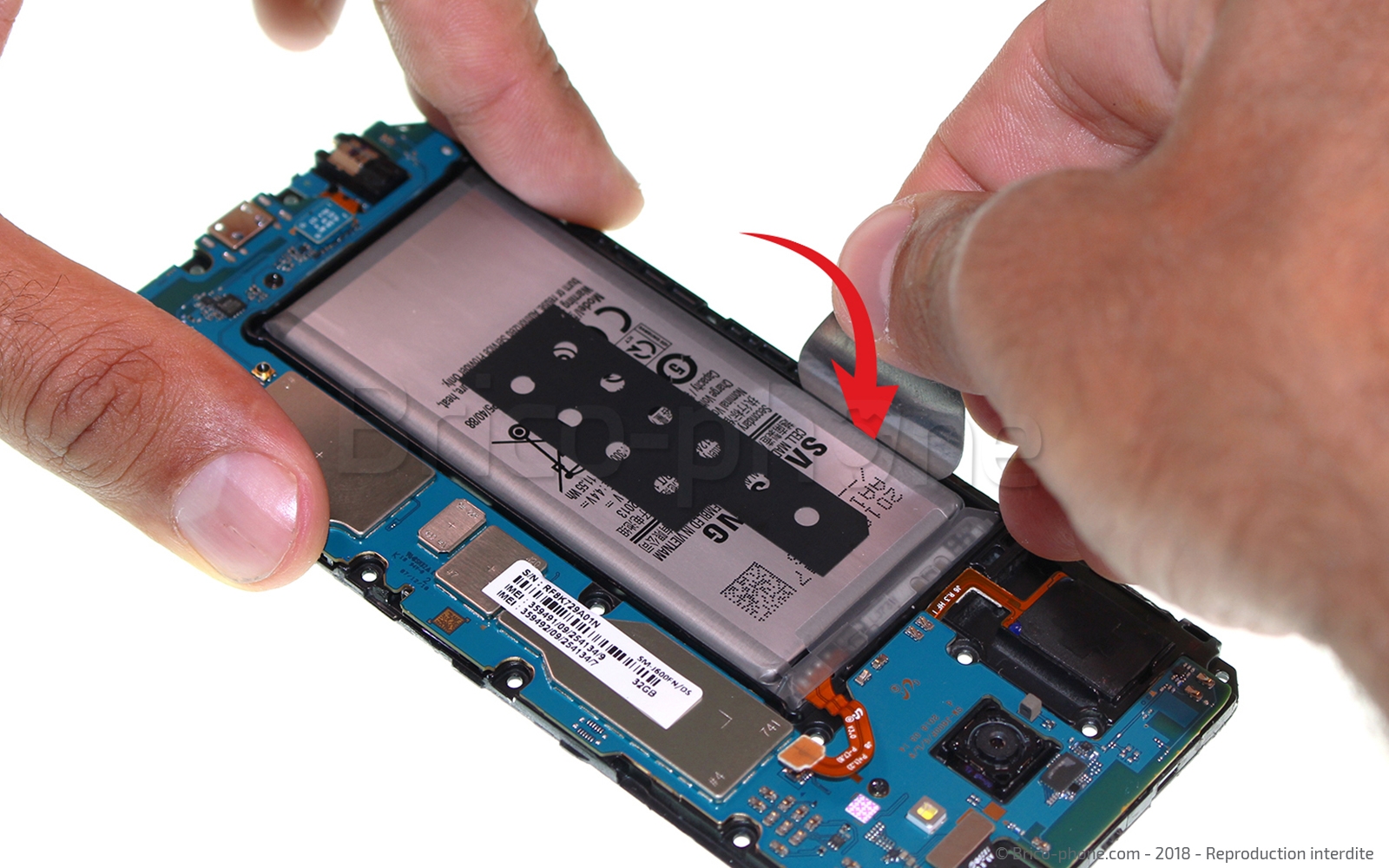 Démontage complet sur Galaxy J6 photo 2