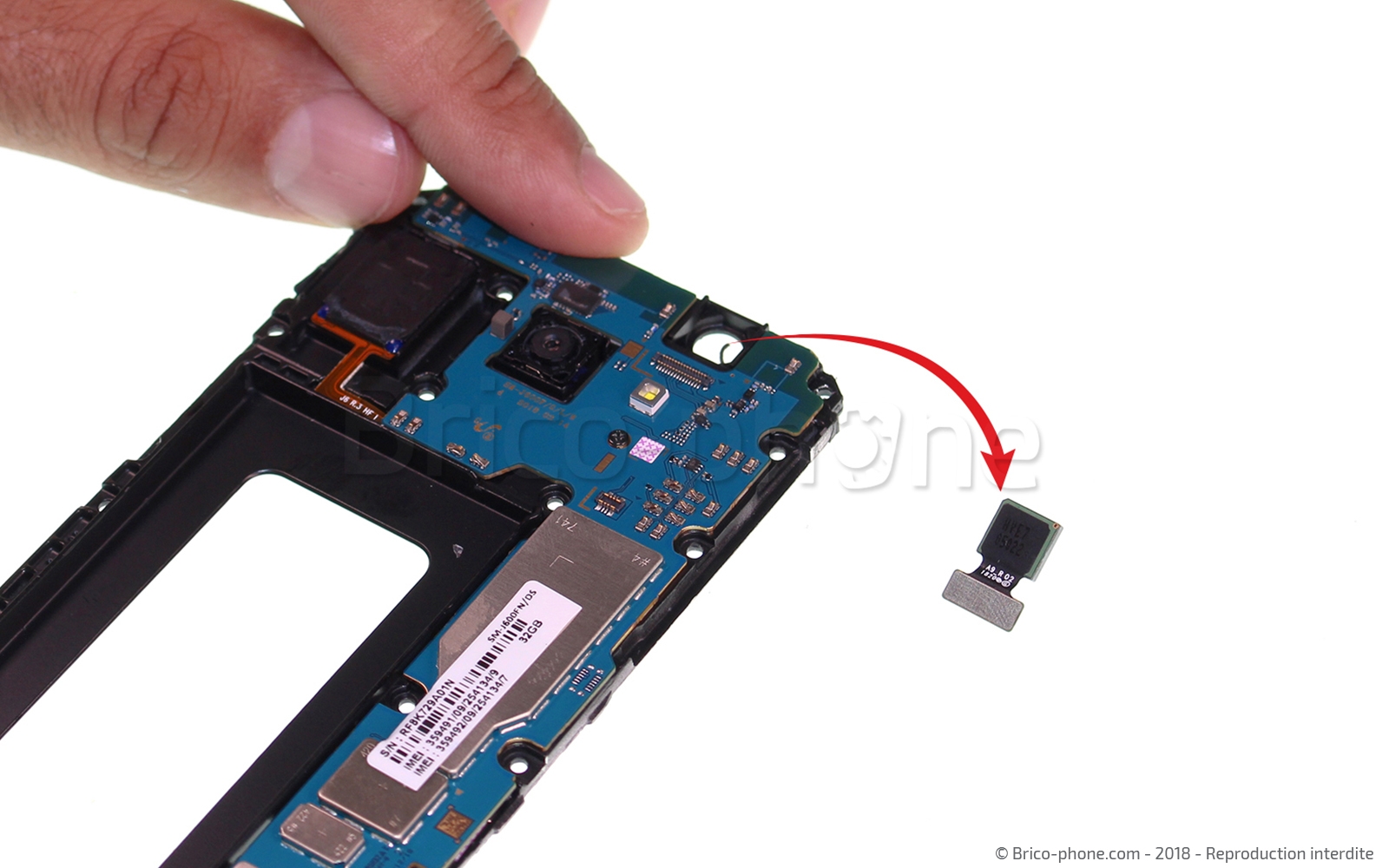 Démontage complet sur Galaxy J6 photo 3