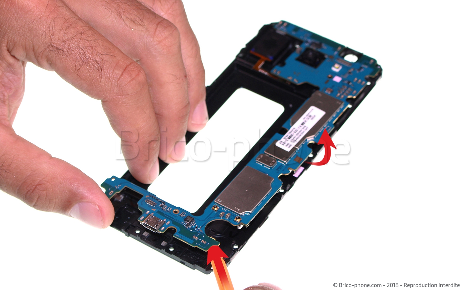 Démontage complet sur Galaxy J6 photo 3