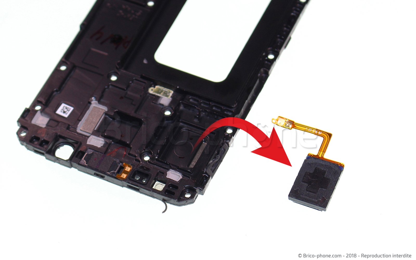 Démontage complet sur Galaxy J6 photo 4