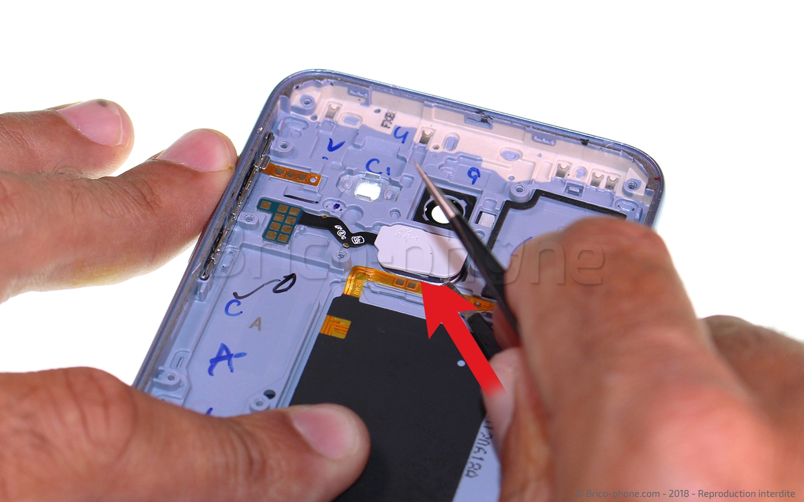 Démontage complet sur Galaxy J6 photo 1