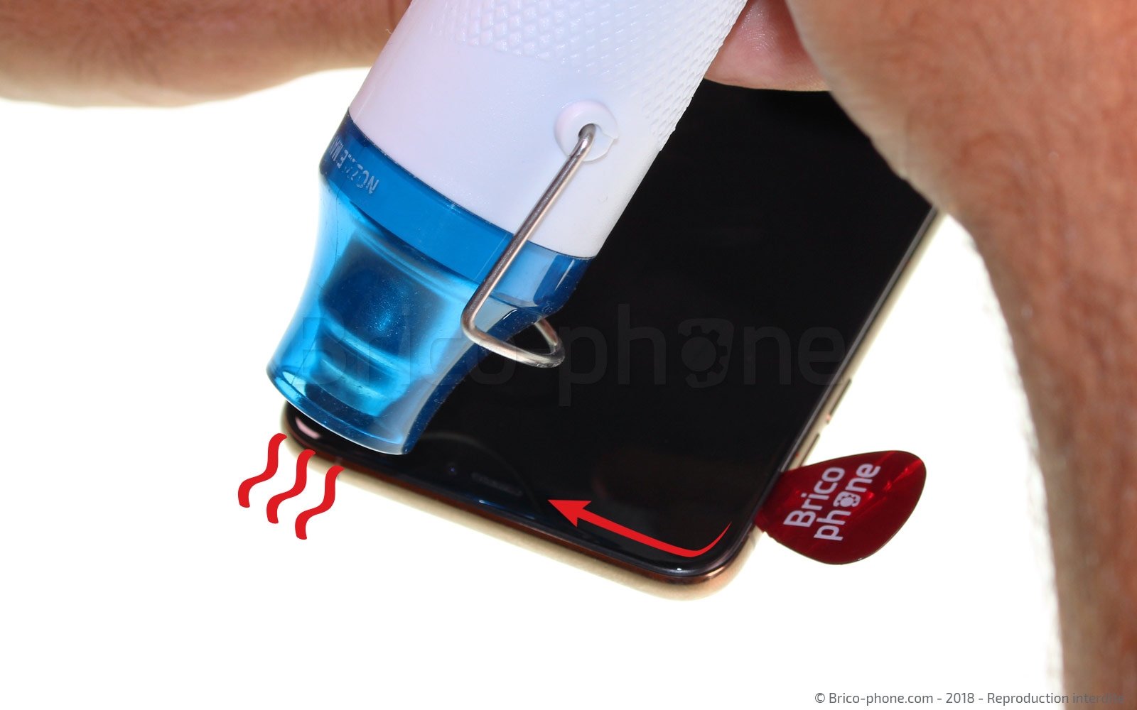 Changement d'écran (vitre+OLED) sur iPhone XS Max photo 4