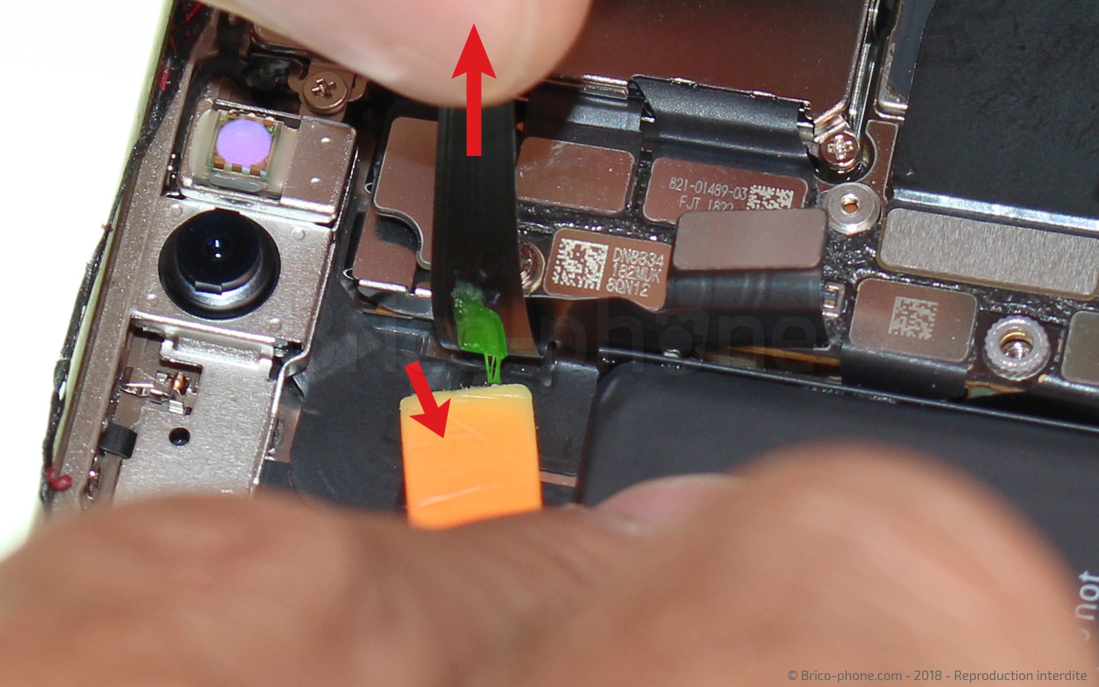 Changement d'écran (vitre+OLED) sur iPhone XS Max photo 1