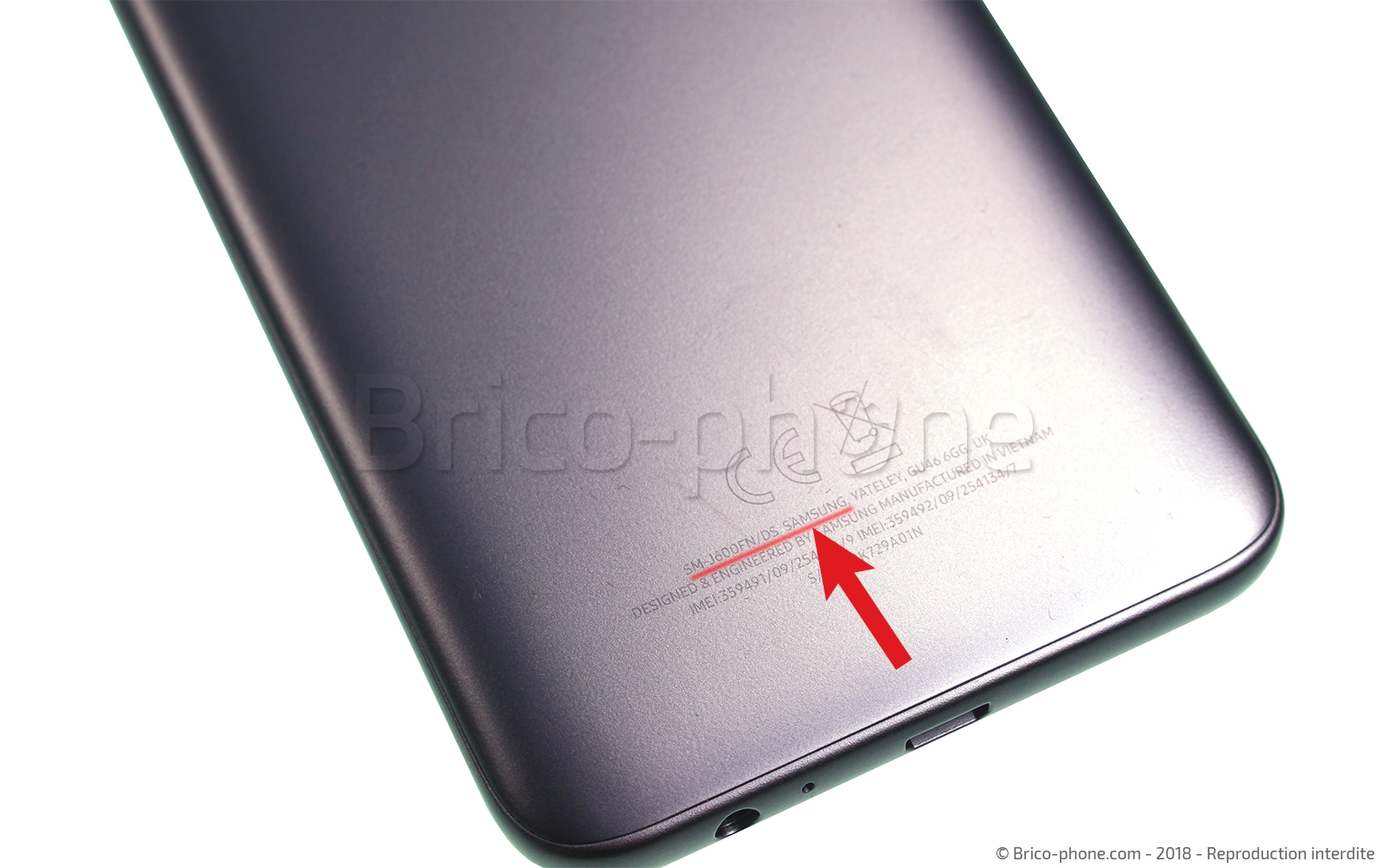 Changement du haut-parleur interne sur Galaxy J6 photo 1