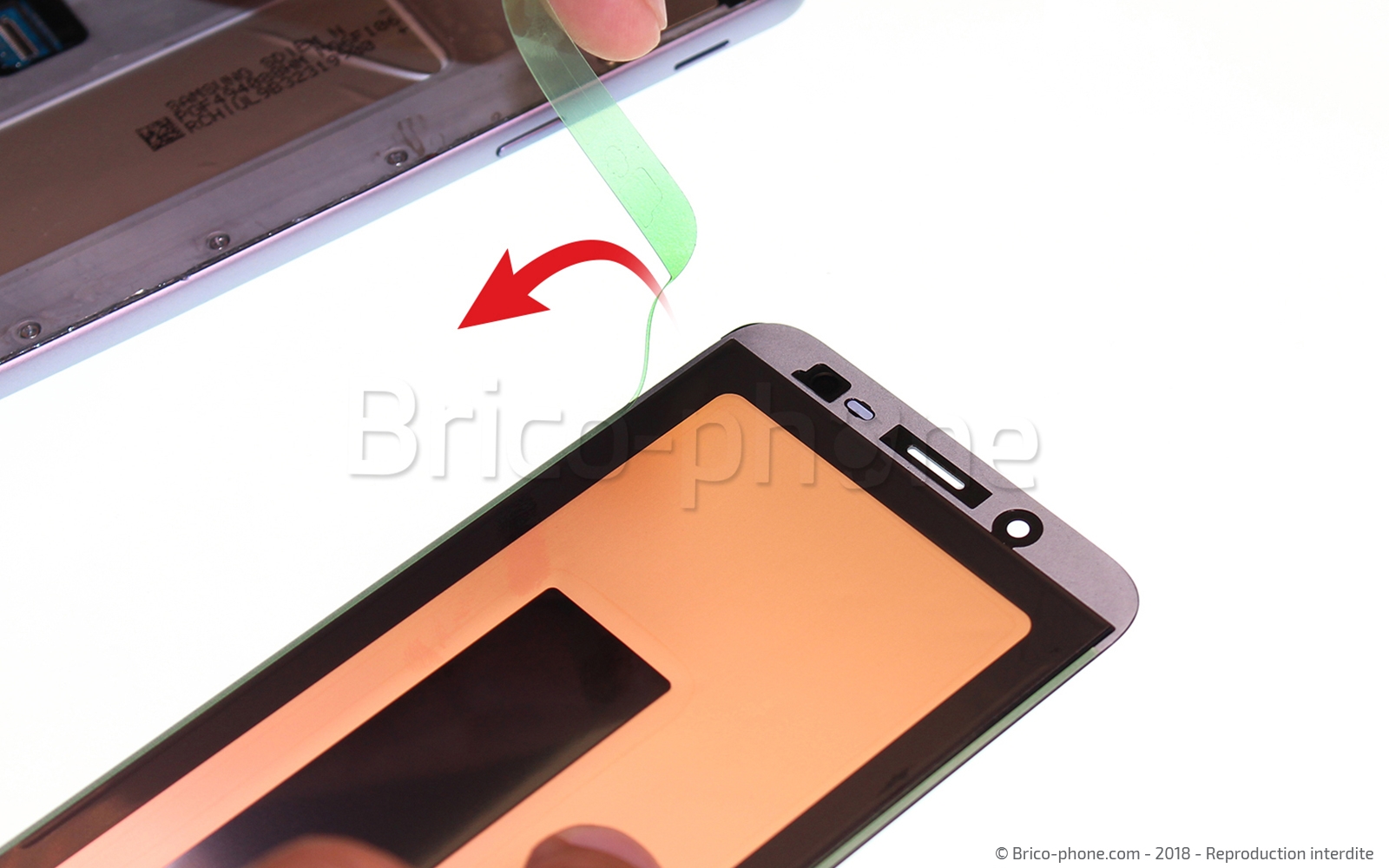 Changement de coque arrière sur Galaxy J6 photo 3