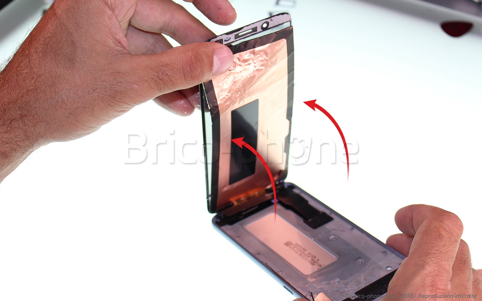 Changement de lecteur d'empreintes digitales sur Galaxy J6 photo 4