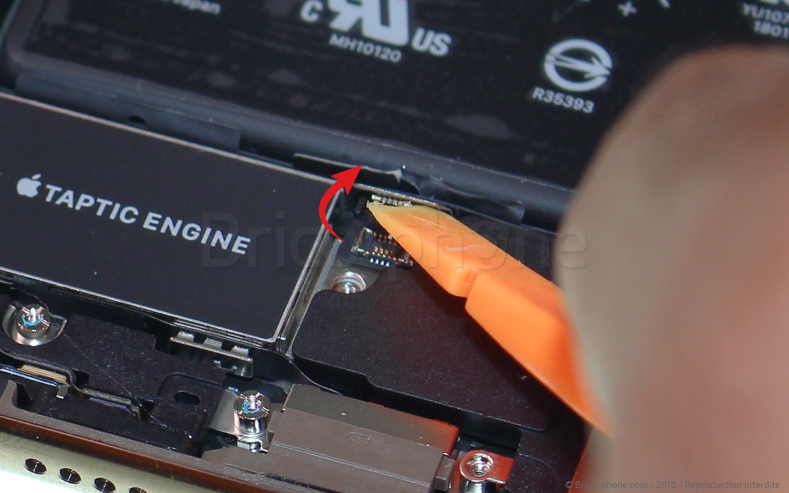 Changement de batterie sur iPhone XS Max photo 3