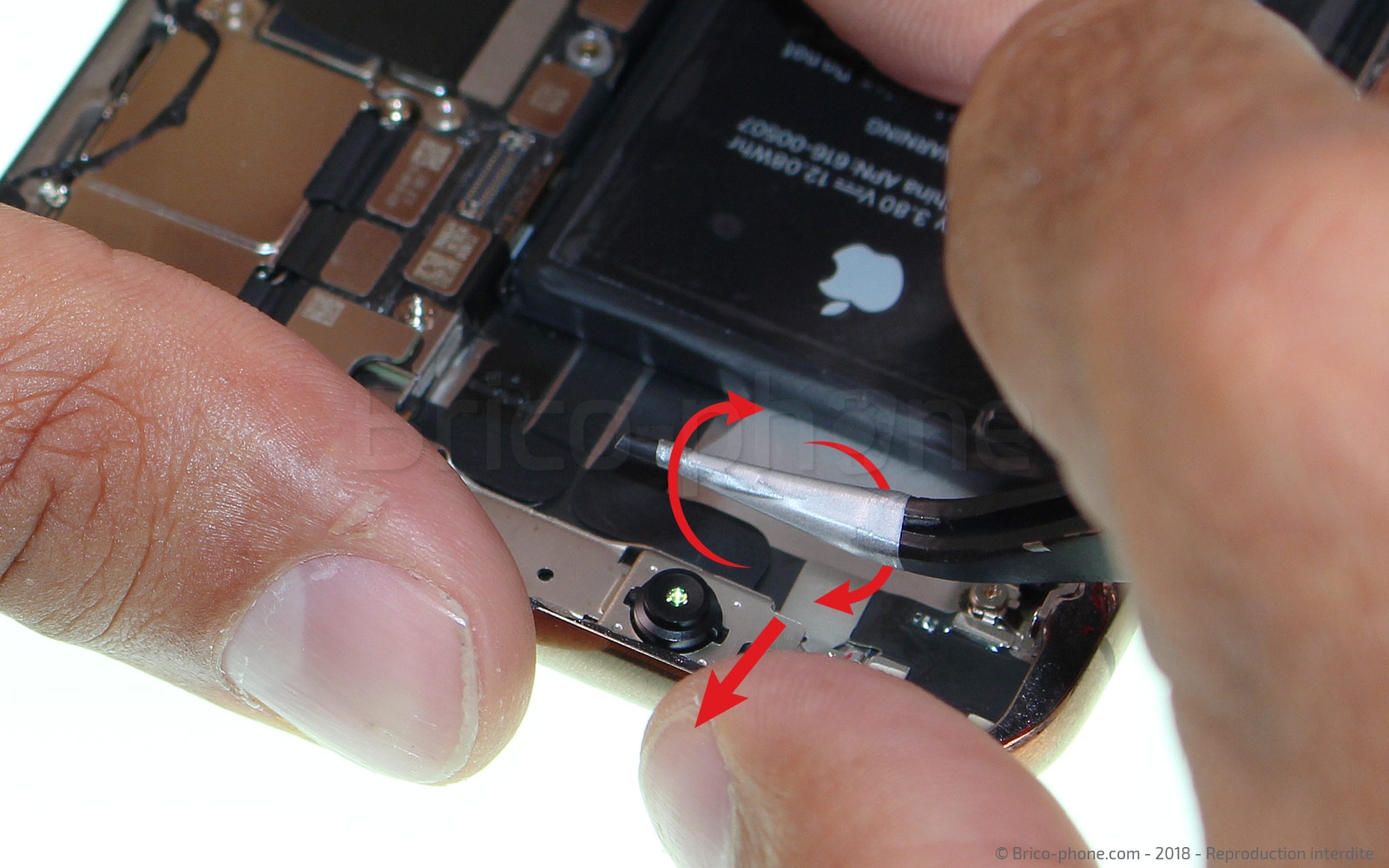 Changement de batterie sur iPhone XS Max photo 2