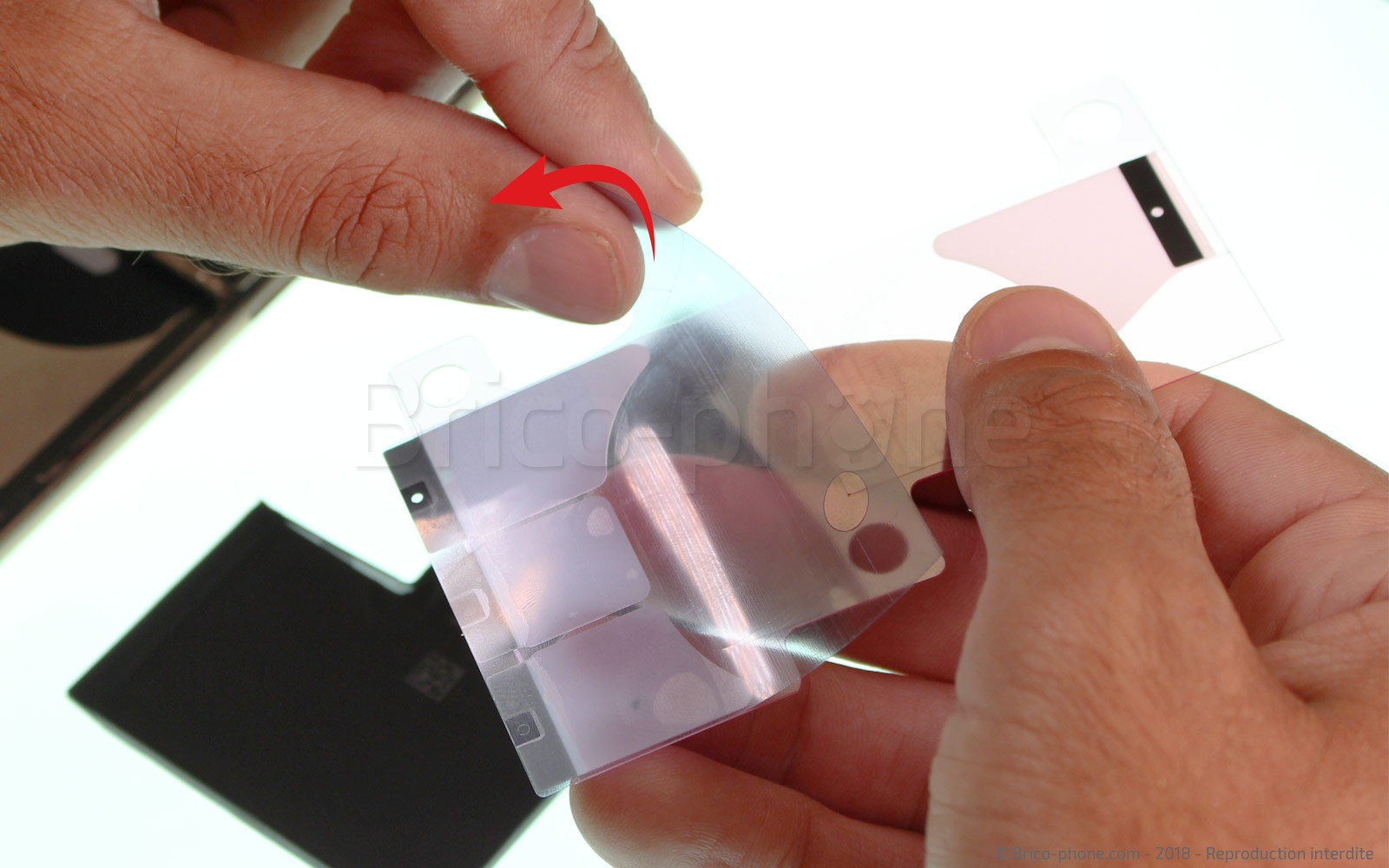 Changement du connecteur de charge sur iPhone XS photo 1