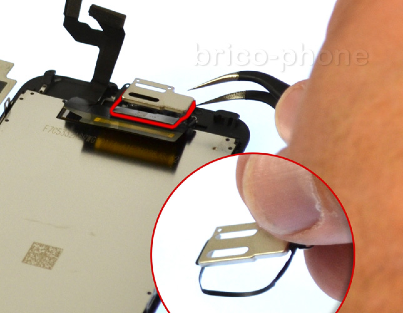 Changement d'écran (vitre+LCD) sans éléments prémontés sur iPhone 6S photo 1