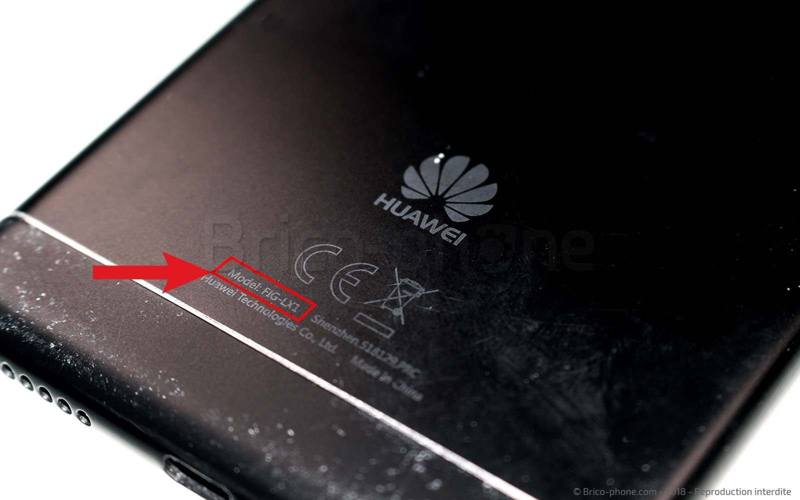 Changement d'écran (vitre+LCD) sur P Smart 2018 photo 1