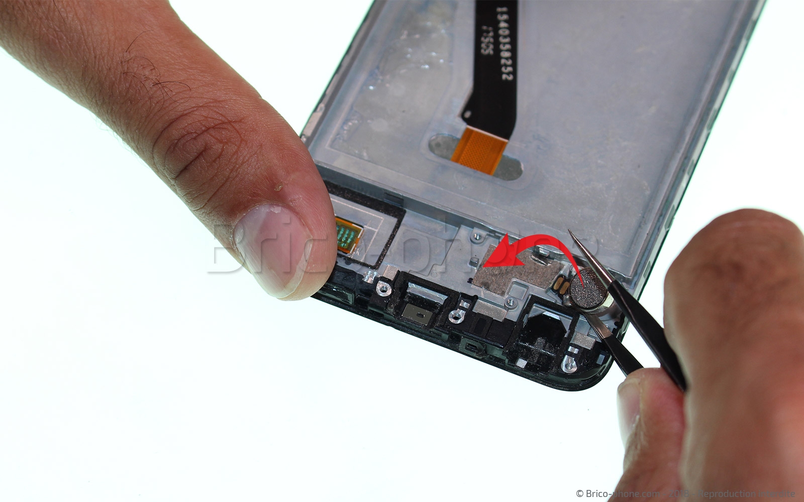 Changement d'écran (vitre+LCD) sur P Smart 2018 photo 2