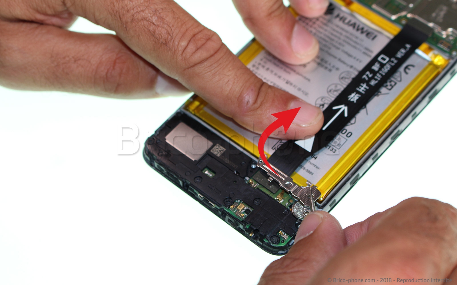 Changement du connecteur de charge sur P Smart 2018 photo 2