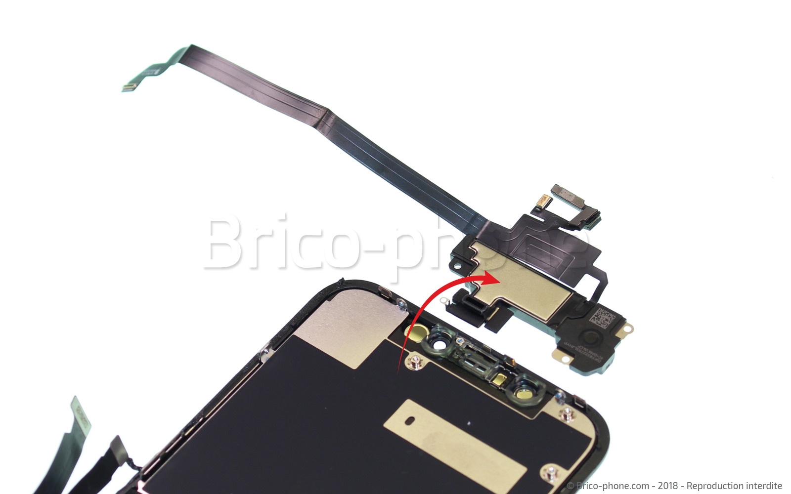 Changement de l'écran (vitre + LCD + Plaquette) sur iPhone XR photo 2