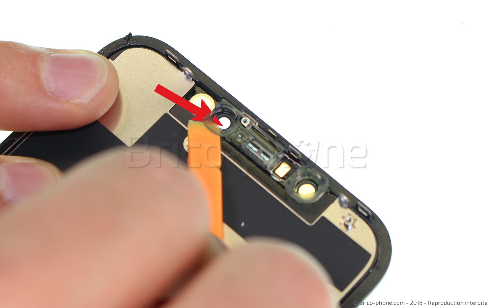Changement de l'écran (vitre + LCD + Plaquette) sur iPhone XR photo 2