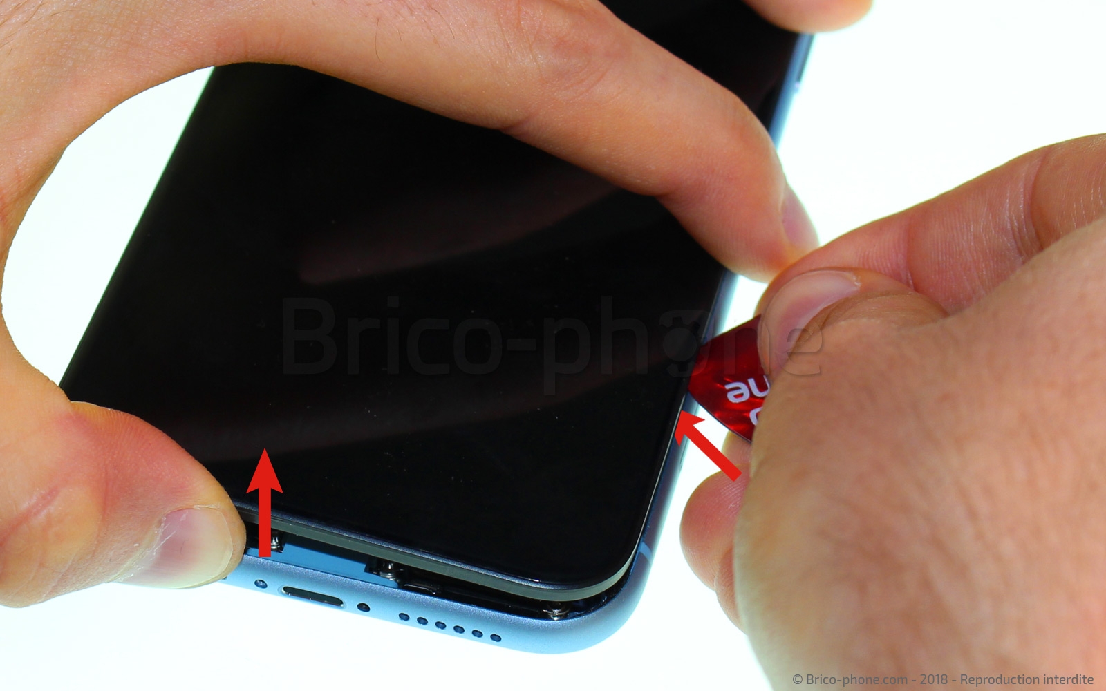 Changement du vibreur Taptic Engine sur iPhone XR photo 2