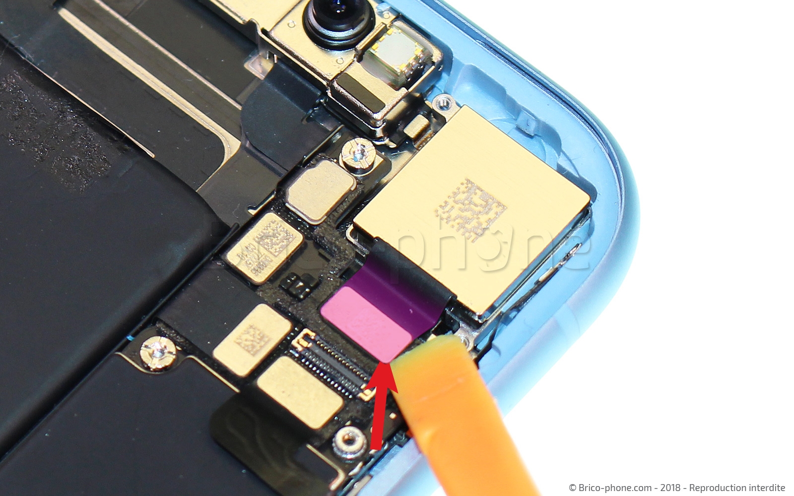 Changement de caméra arrière sur iPhone XR photo 1