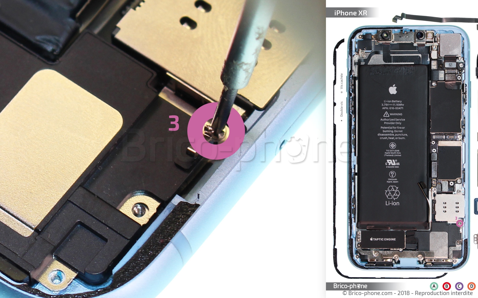 Antenne Réseau 4g Pour Iphone XS / Original Apple