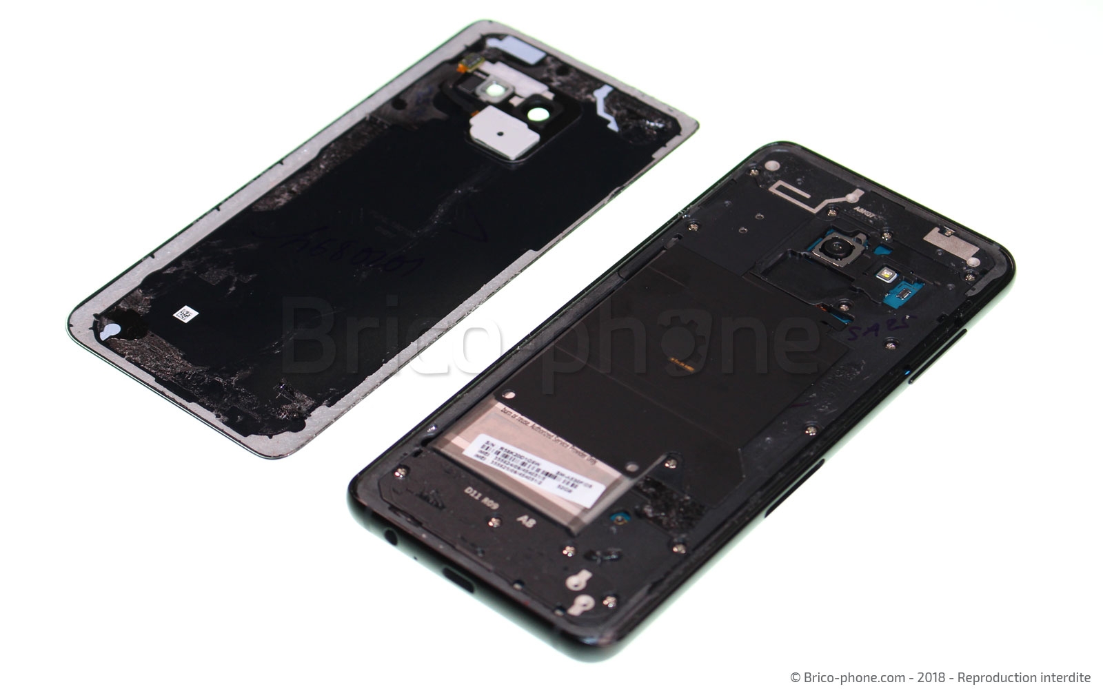 Changement des caméras avant sur Galaxy A8 2018 photo 4