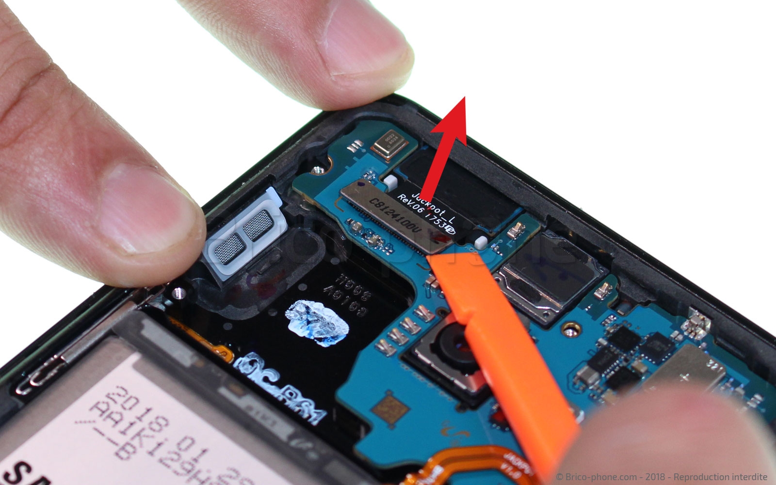 Changement des caméras avant sur Galaxy A8 2018 photo 1