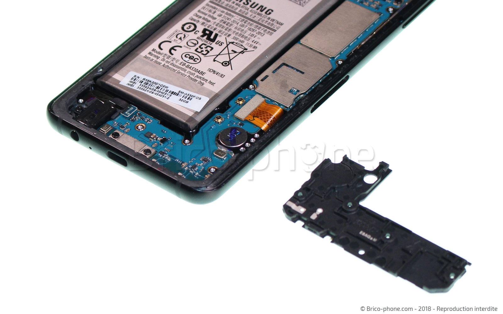 Changement de caméra arrière sur Galaxy A8 2018 photo 4