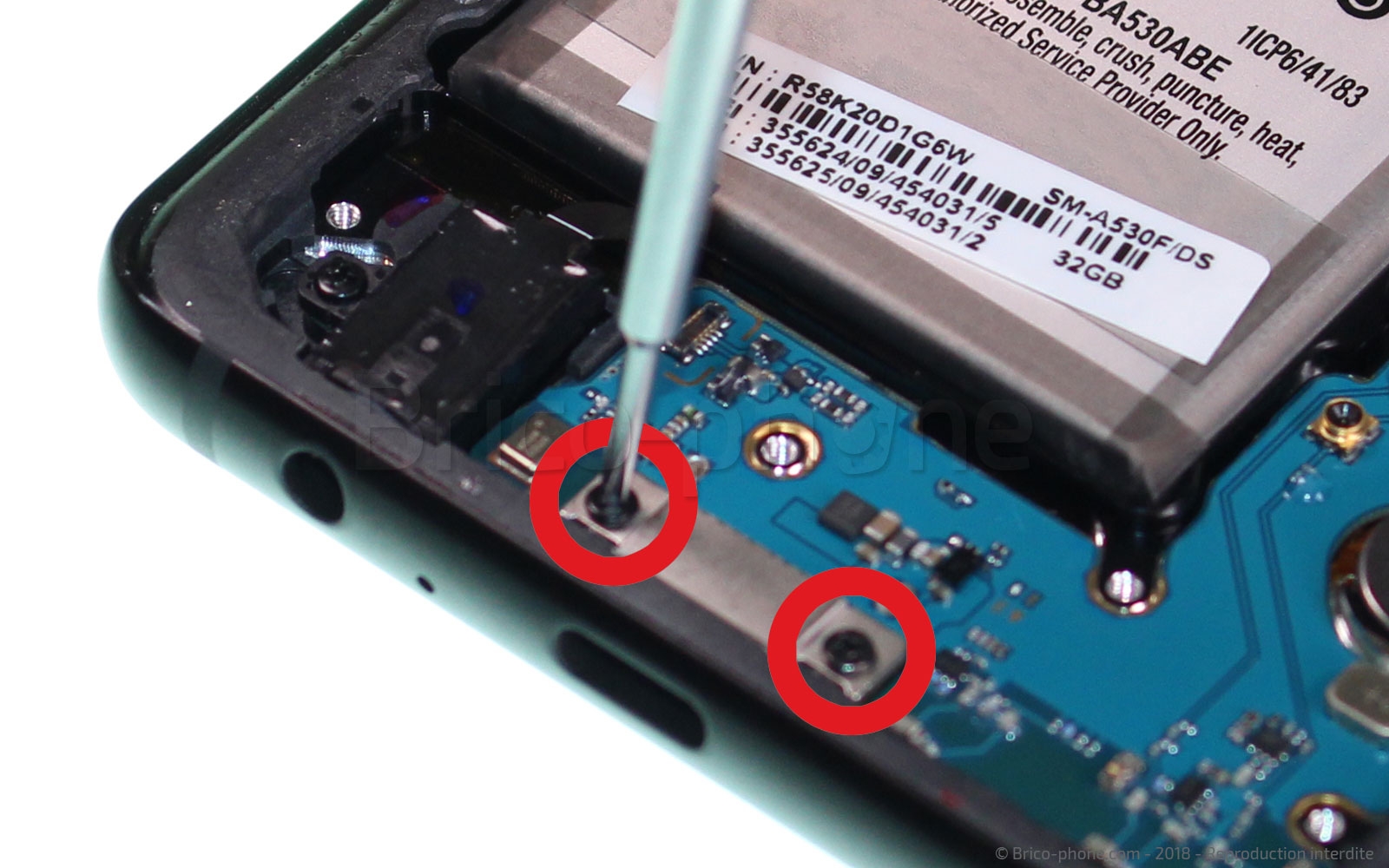 Changement de caméra arrière sur Galaxy A8 2018 photo 1