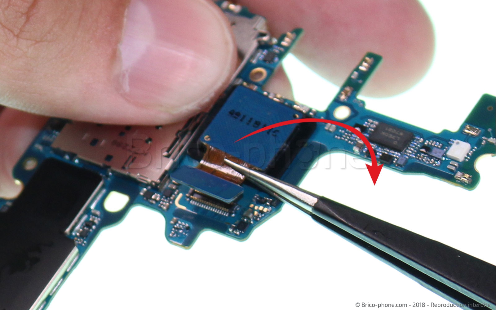 Changement de caméra arrière sur Galaxy A8 2018 photo 2