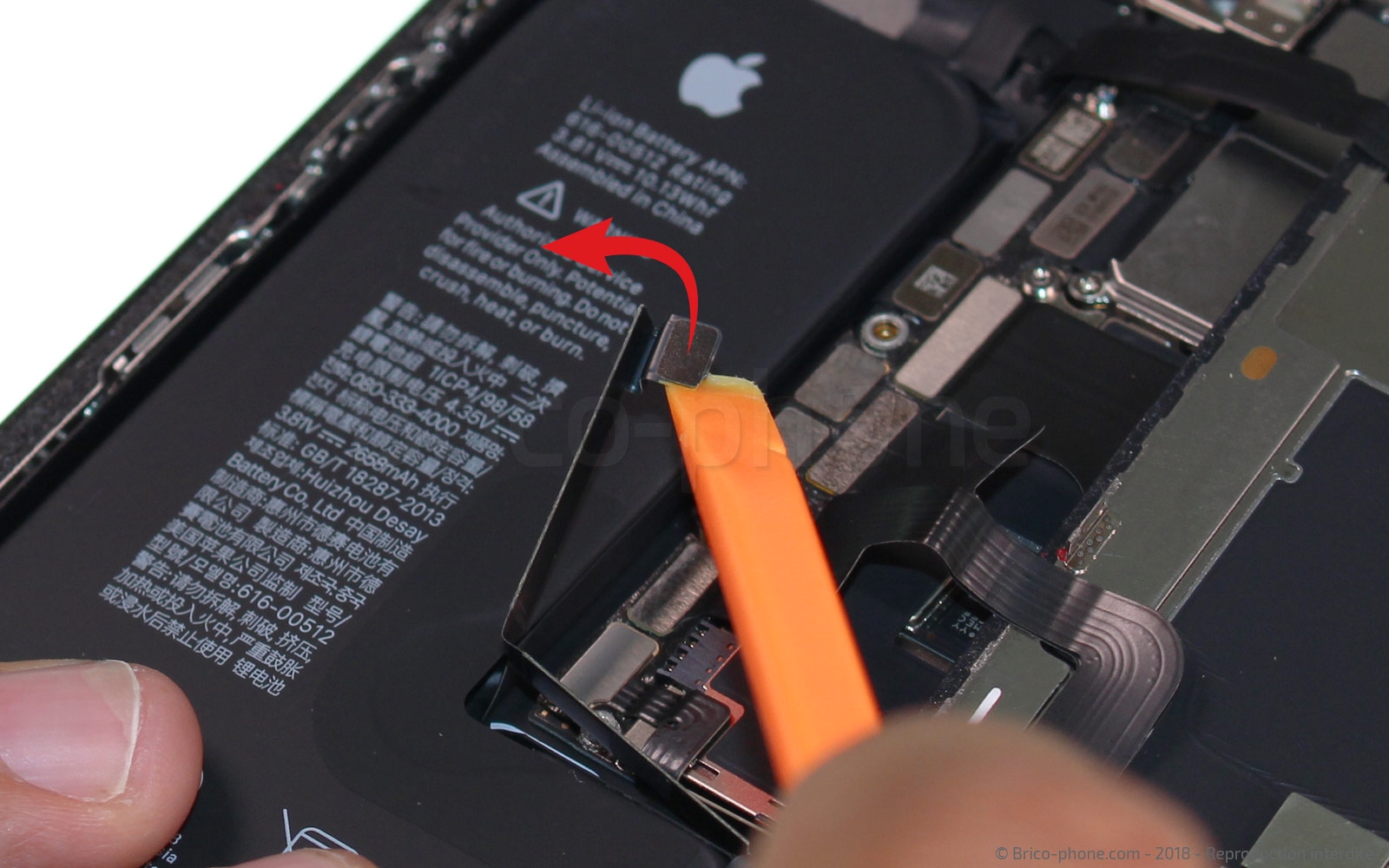 Changement du vibreur Taptic Engine sur iPhone XS photo 2