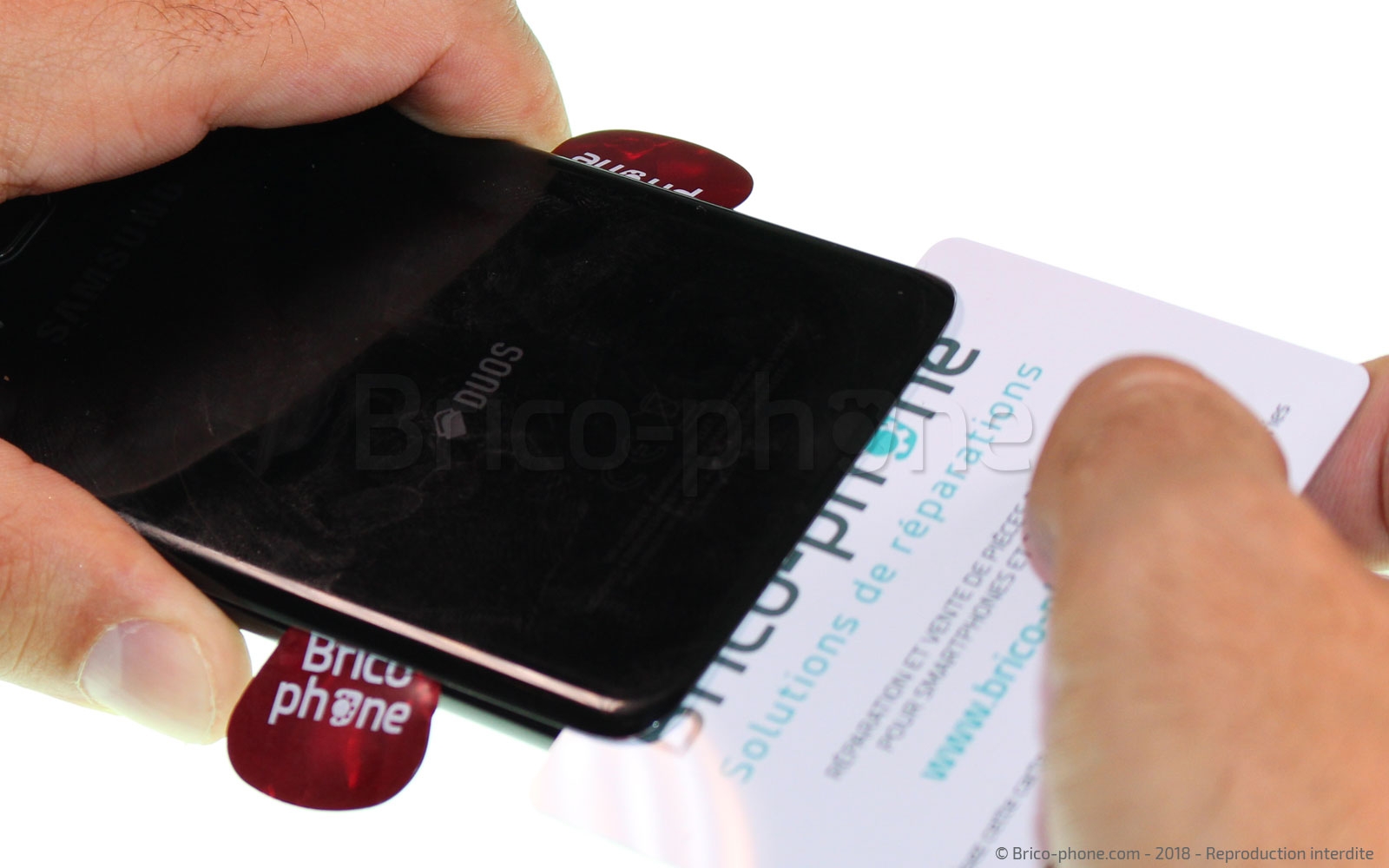 Démontage complet sur Galaxy A8 2018 photo 3