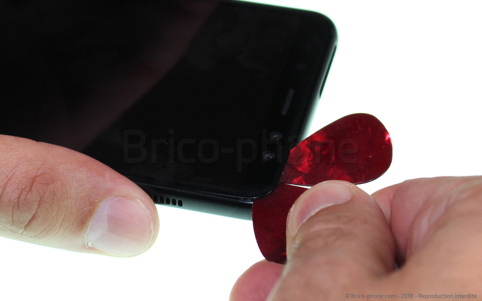 Démontage complet sur Galaxy A8 2018 photo 1