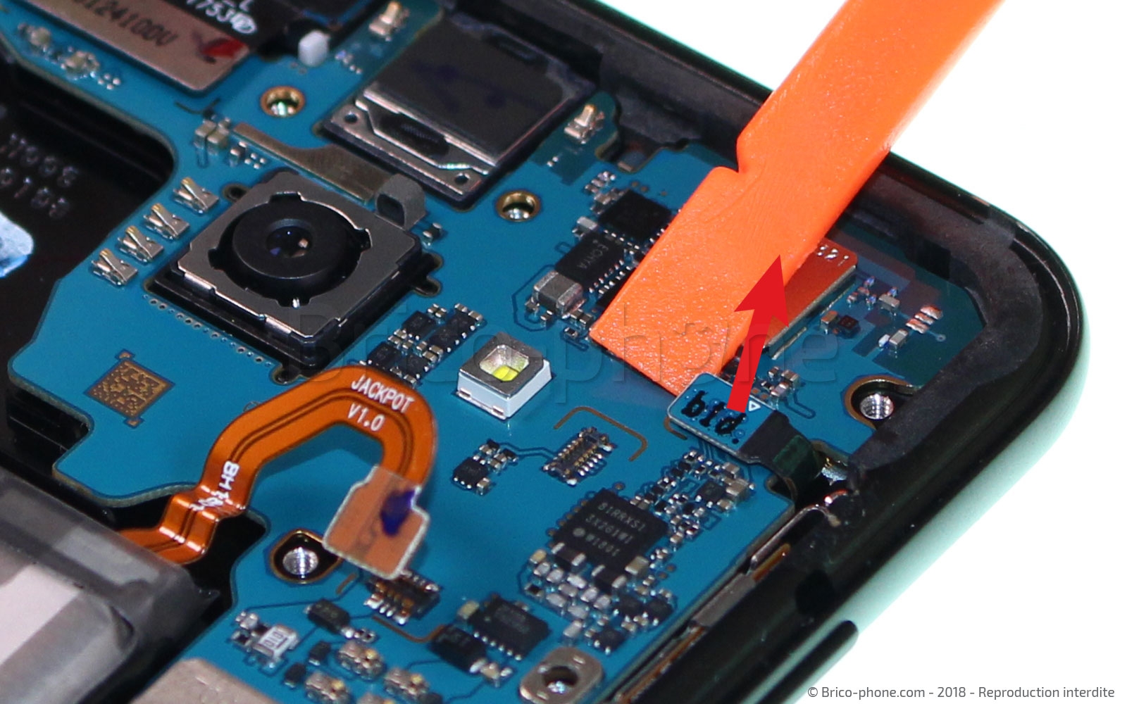 Démontage complet sur Galaxy A8 2018 photo 1