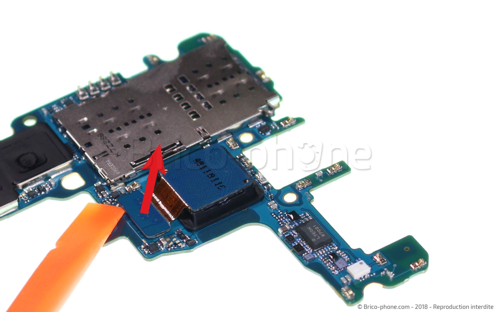 Démontage complet sur Galaxy A8 2018 photo 1