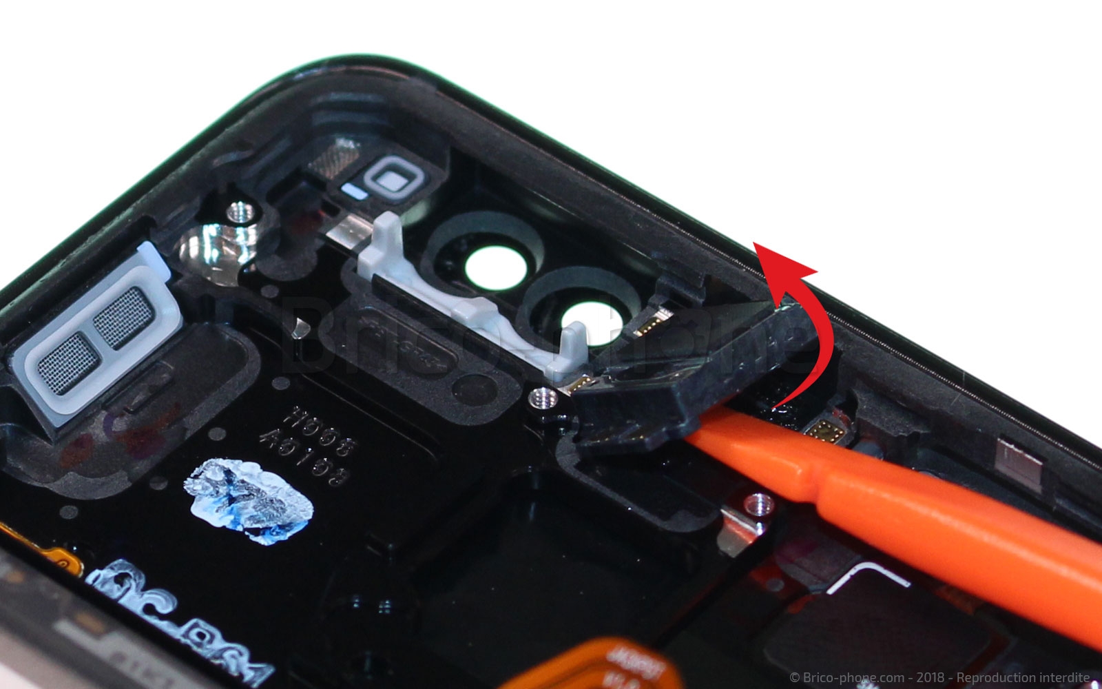 Démontage complet sur Galaxy A8 2018 photo 2