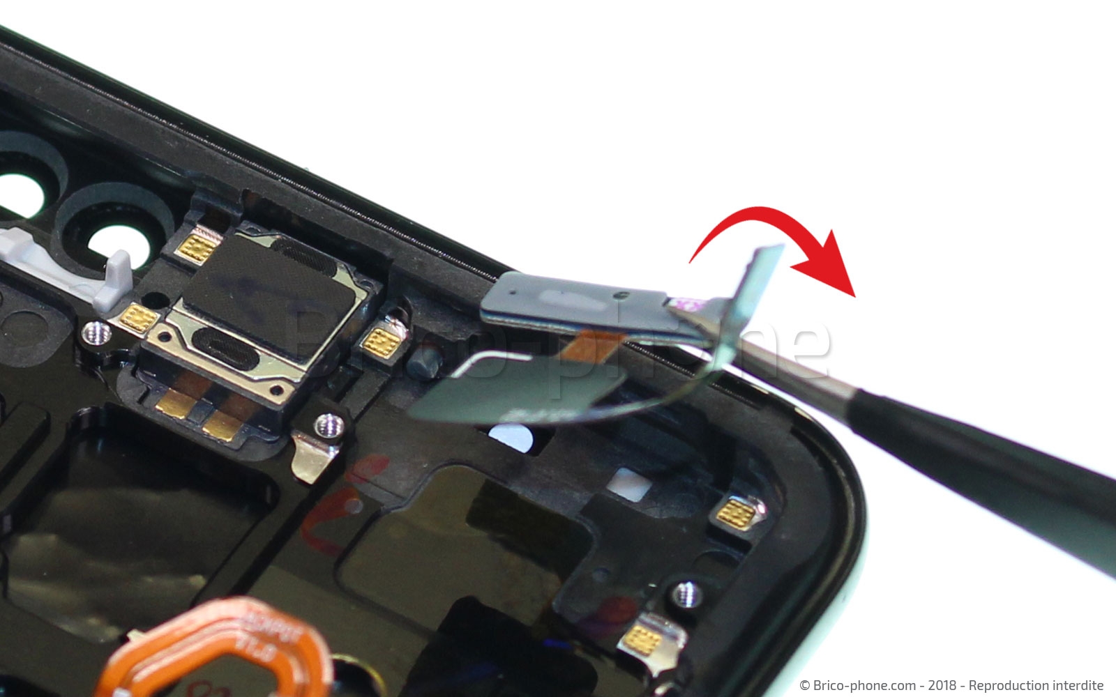 Démontage complet sur Galaxy A8 2018 photo 3