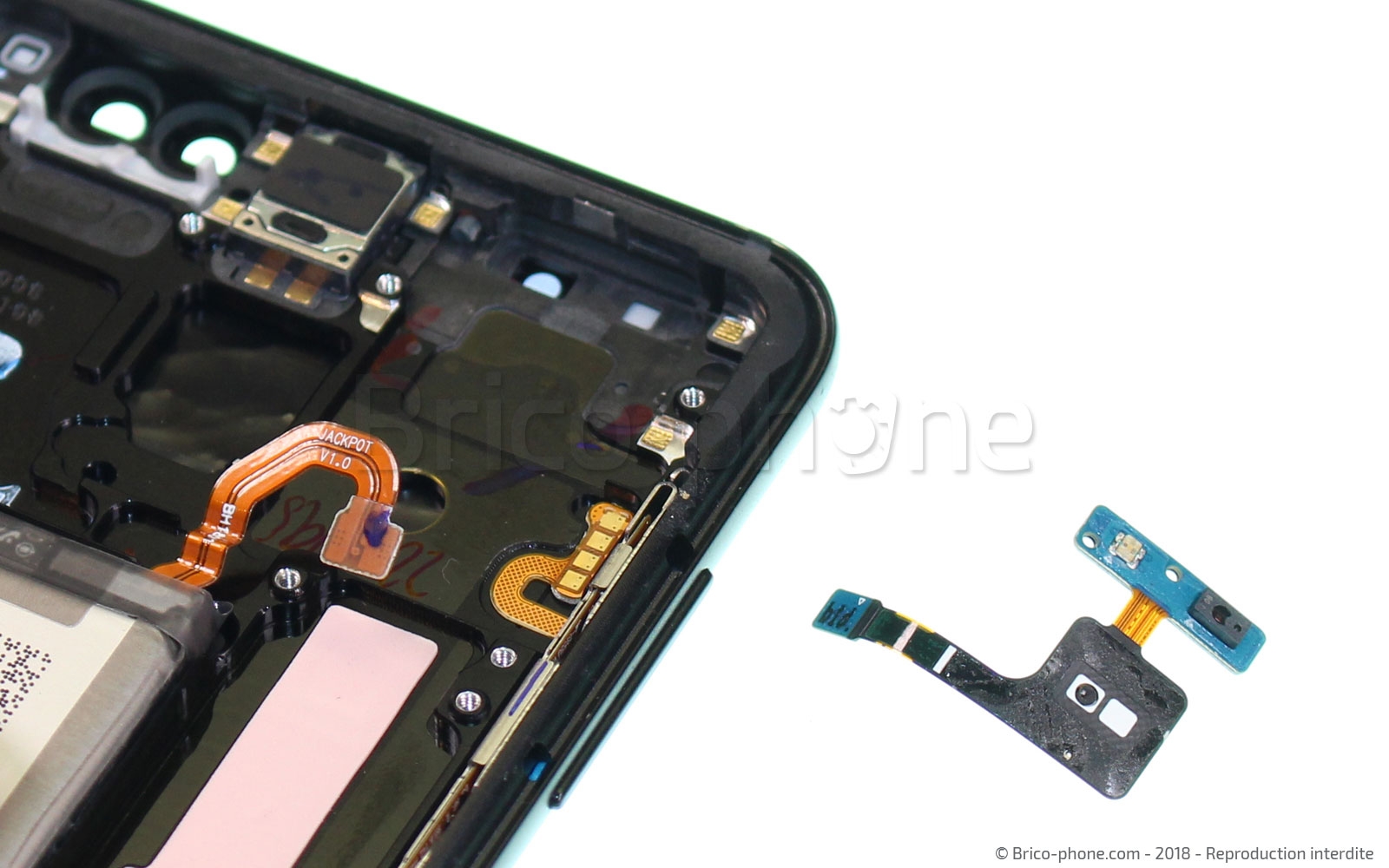 Démontage complet sur Galaxy A8 2018 photo 4