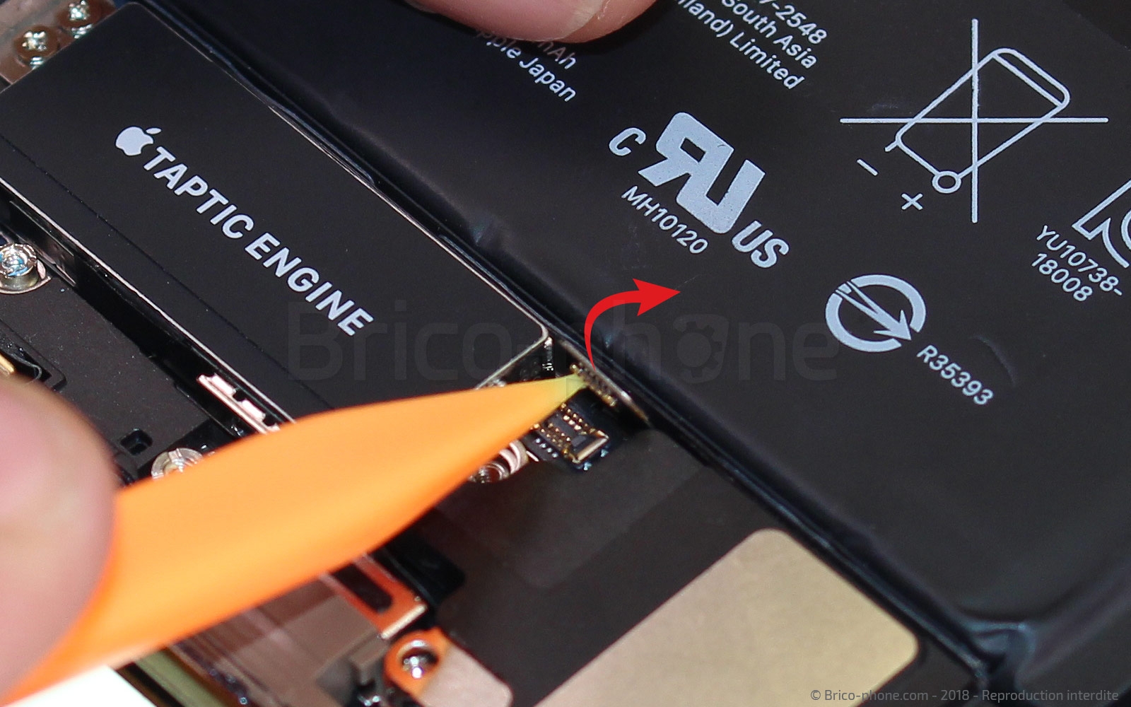 Changement de caméra avant Facetime sur iPhone XS photo 4