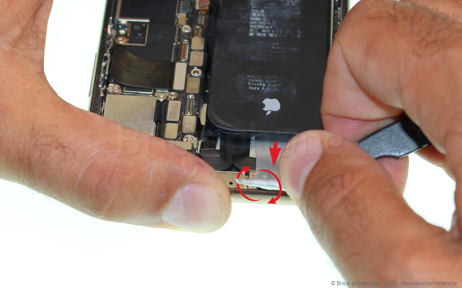 Changement de caméra avant Facetime sur iPhone XS photo 3