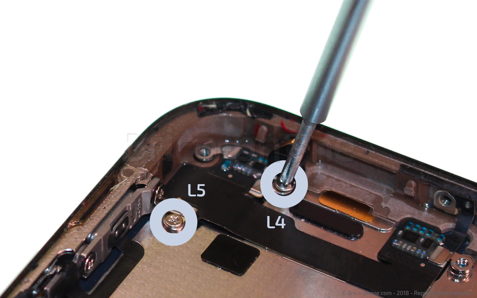 Changement d'antenne WiFi sur iPhone XS photo 1