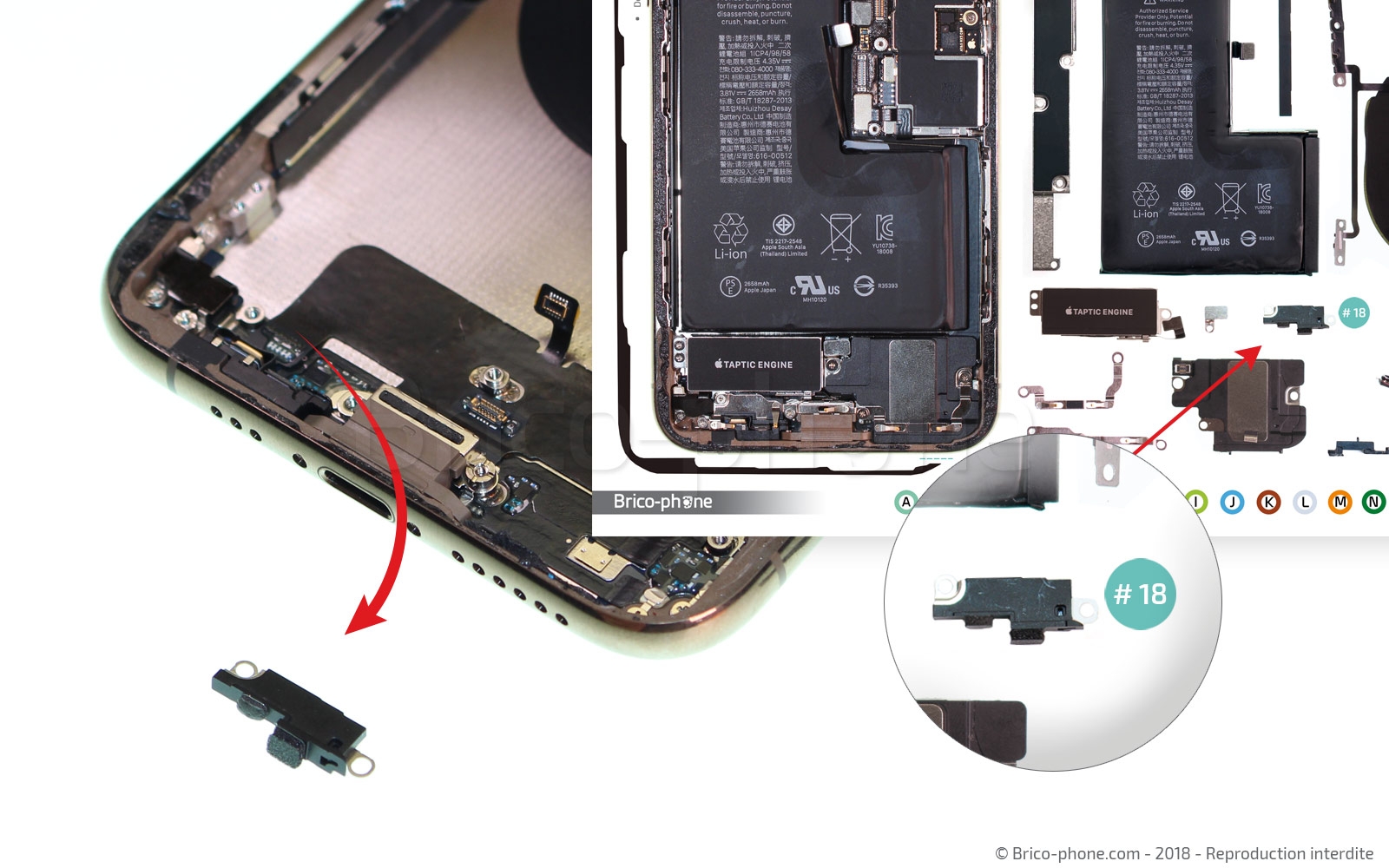 Changement d'antenne réseau GSM sur iPhone XS photo 3