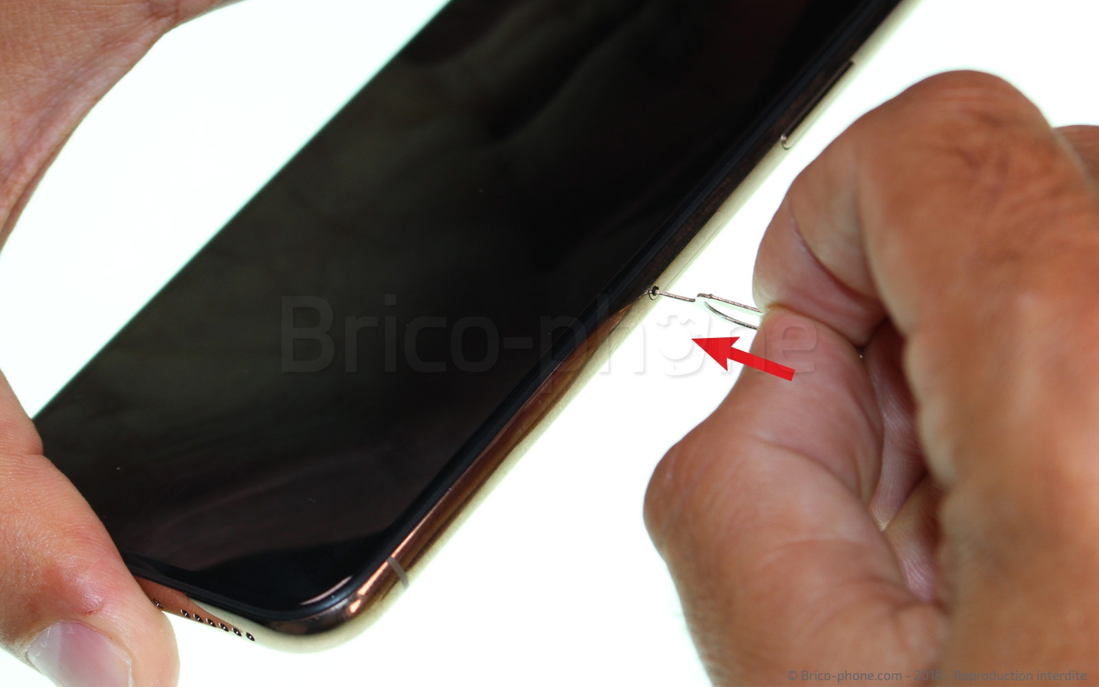 Changement de nappe volume et induction sur iPhone XS photo 2