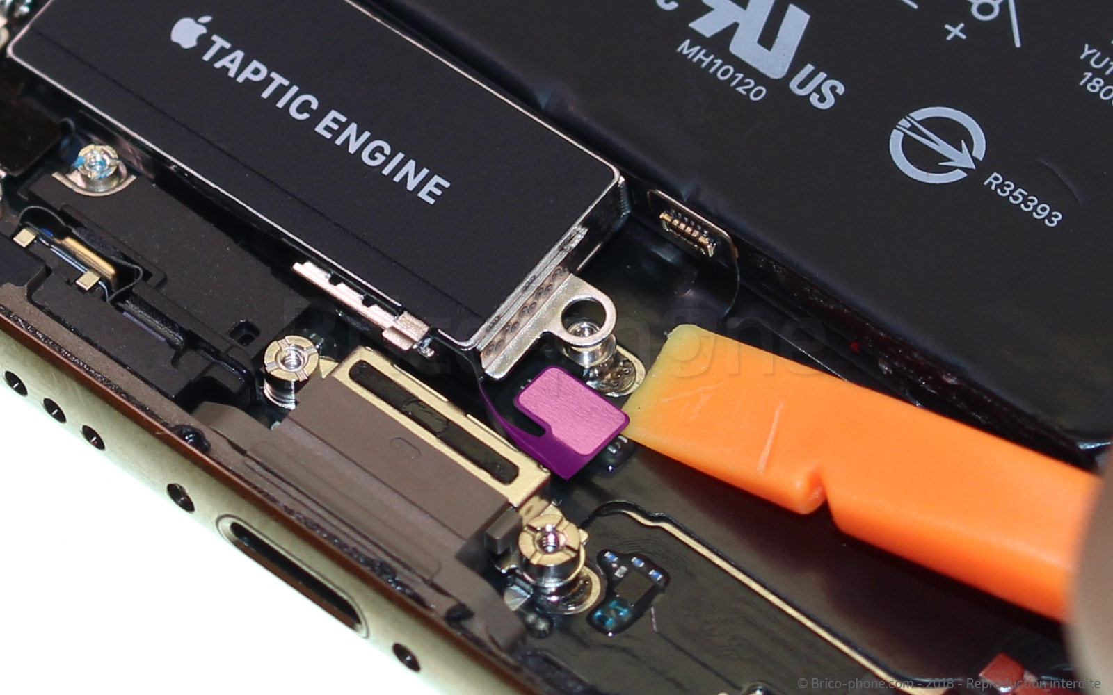 Changement de nappe volume et induction sur iPhone XS photo 2