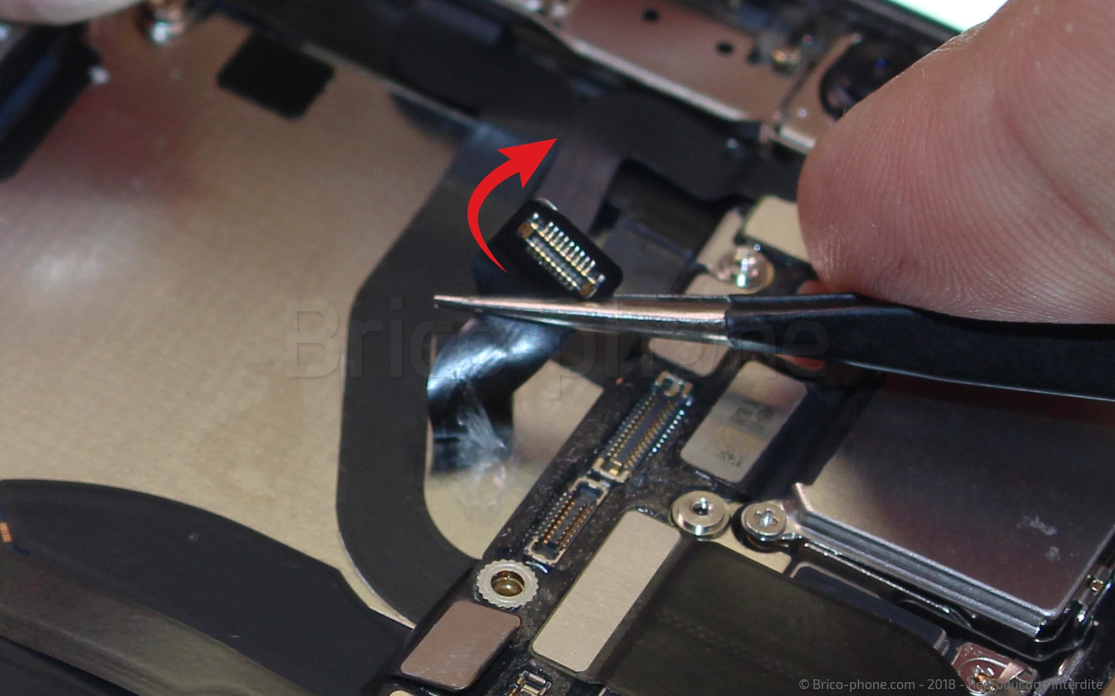 Changement de nappe volume et induction sur iPhone XS photo 1