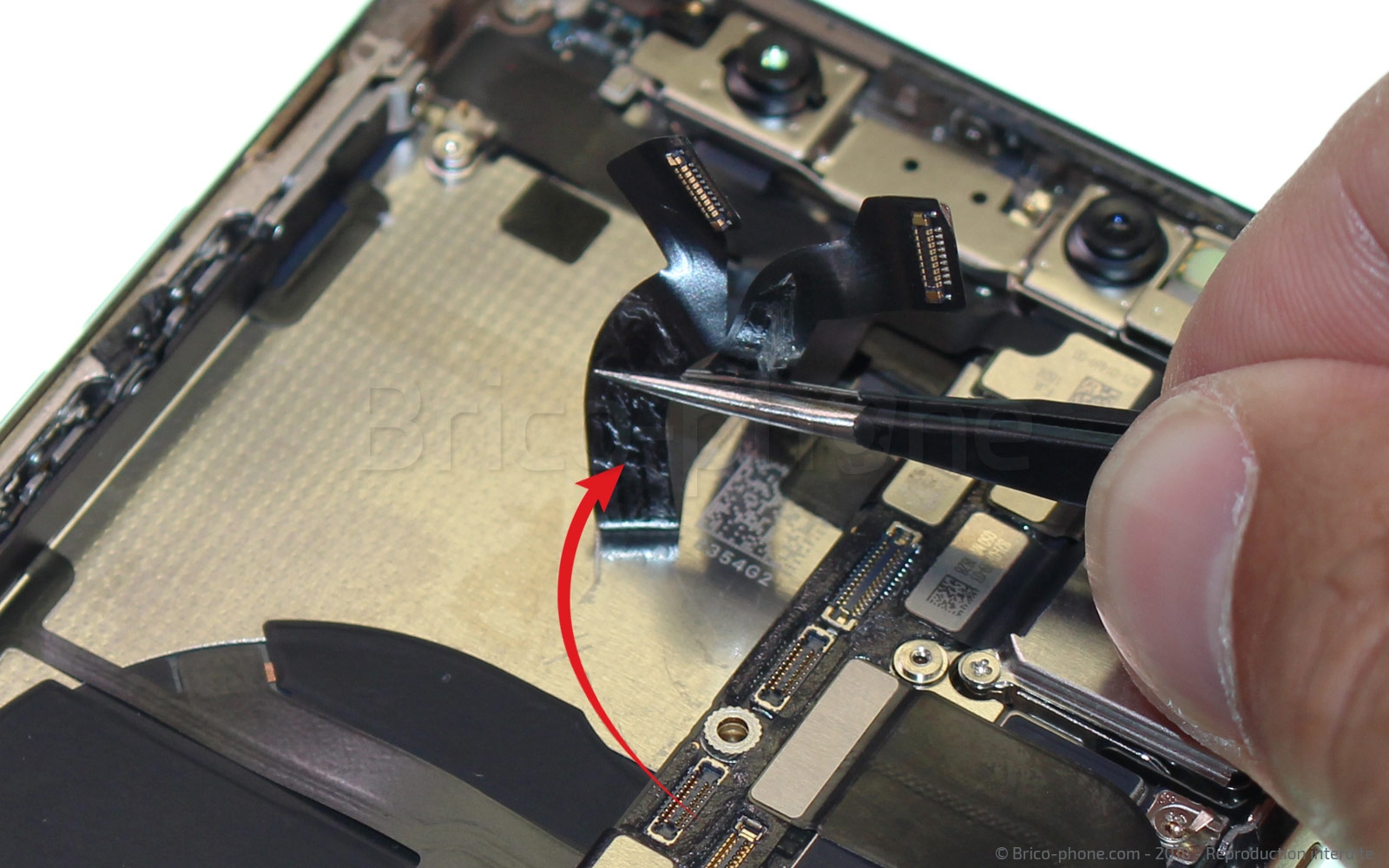 Changement de nappe volume et induction sur iPhone XS photo 2